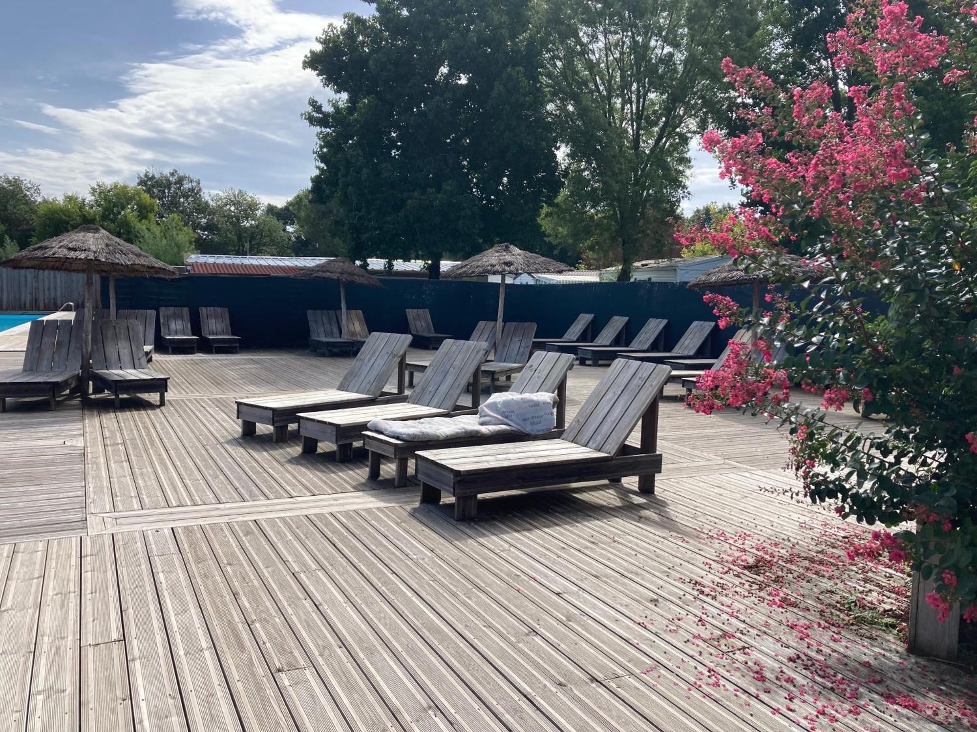 Mobilhome 6 Places - Mimizan - Camping La Lande Mimizan-Plage Exterior foto